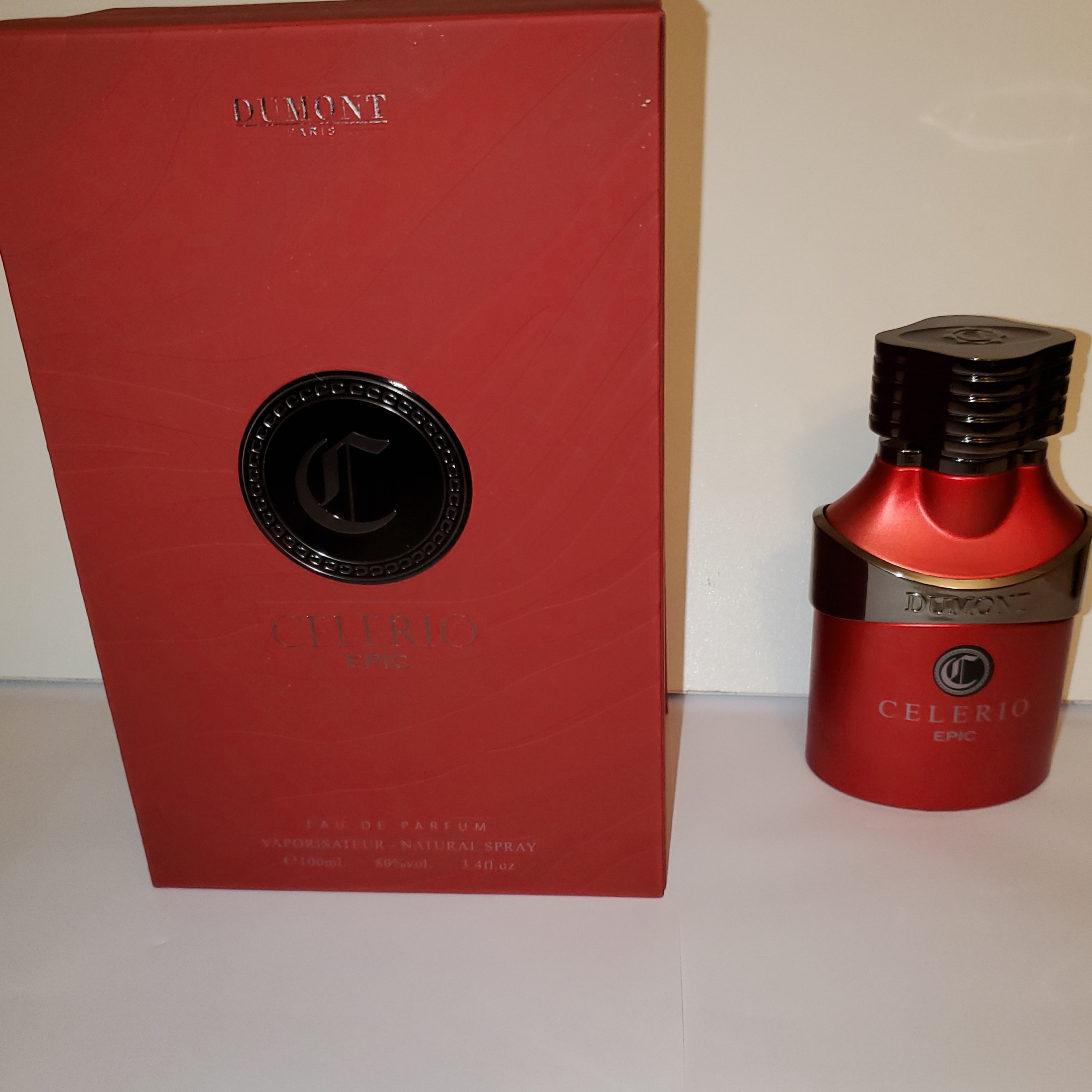 Celerio Epic Eau De Parfum For Men  Red